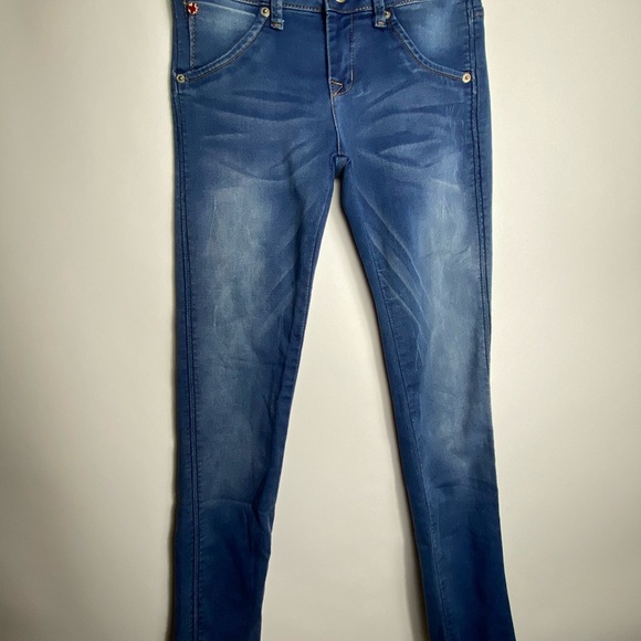 Hudson Girls Jeans Sz 12 Skinny Waist 13” - Picture 1 of 5
